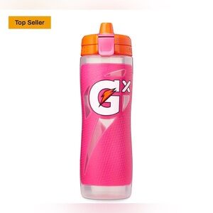 Gatorade Pink and Orange 30 oz. Sports Bottle
